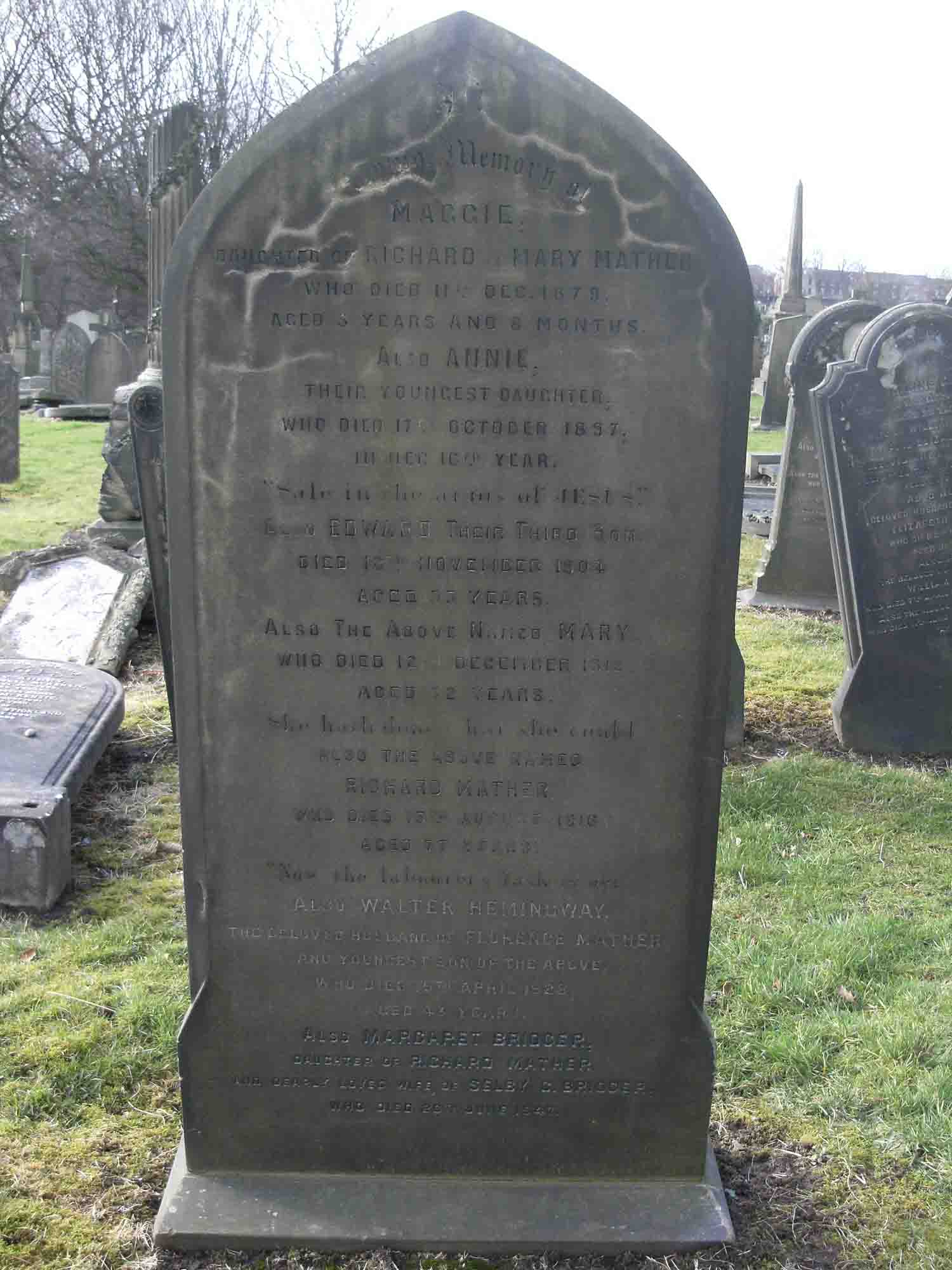 Mather & Bridger (D Left 268)